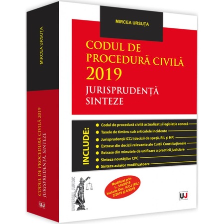Codul De Procedura Civila 2019 Jurisprudenta Sinteze Emag Ro