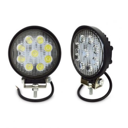 Set 2 bucati proiector led 27 w Temperatura 6500 k 12-24v