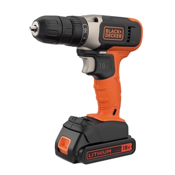 Masina de gaurit si insurubat (bormasina) pe acumulator Black & Decker BCD001C1-QW, 18 V, 40 Nm, 1400 RPM, acumulator, incarcator Masina de gaurit si insurubat (bormasina) pe acumulator Black & Decker BCD001C1-QW, 18 V, 40 Nm, 1400 RPM, acumulator, incarcator