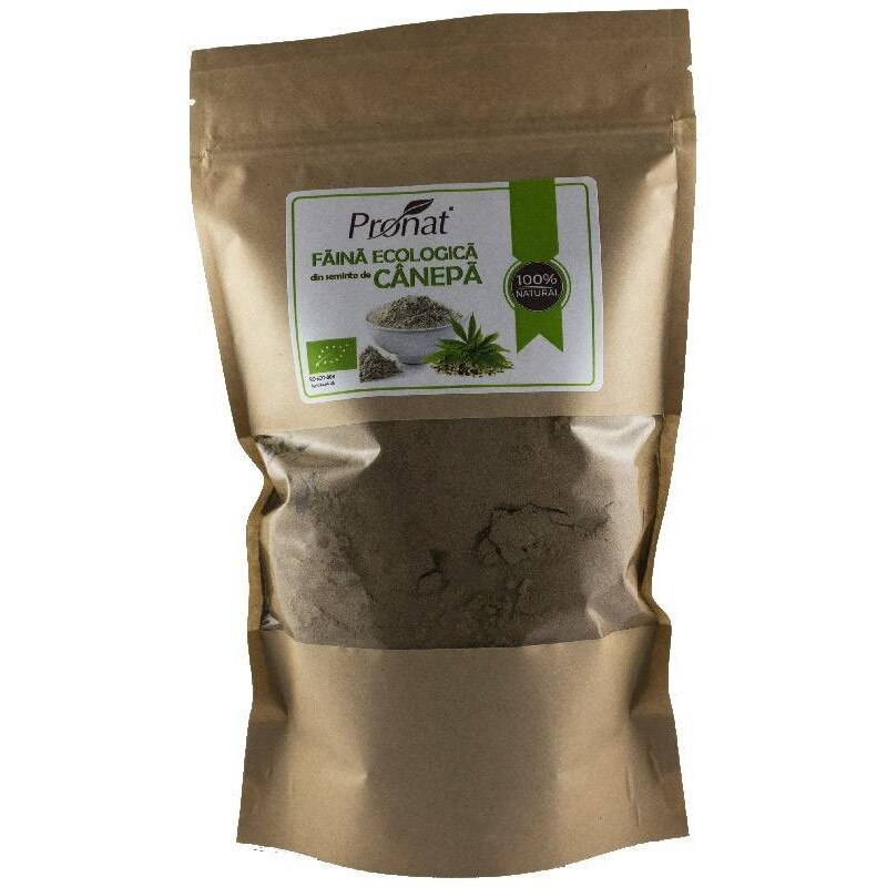 Faina bio din seminte de canepa, Pronat 500g