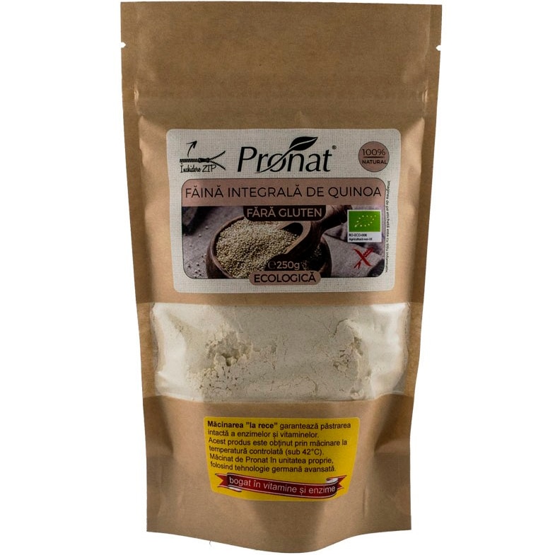 Faina integrala de quinoa, bio, Pronat, 250g