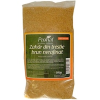 Zahar brun din trestie, nerafinat, raw, Pronat, 500 g