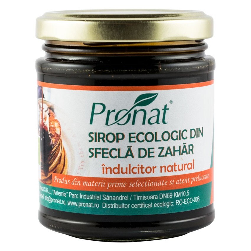 Sirop din sfecla de zahar, bio, Pronat, 250 g