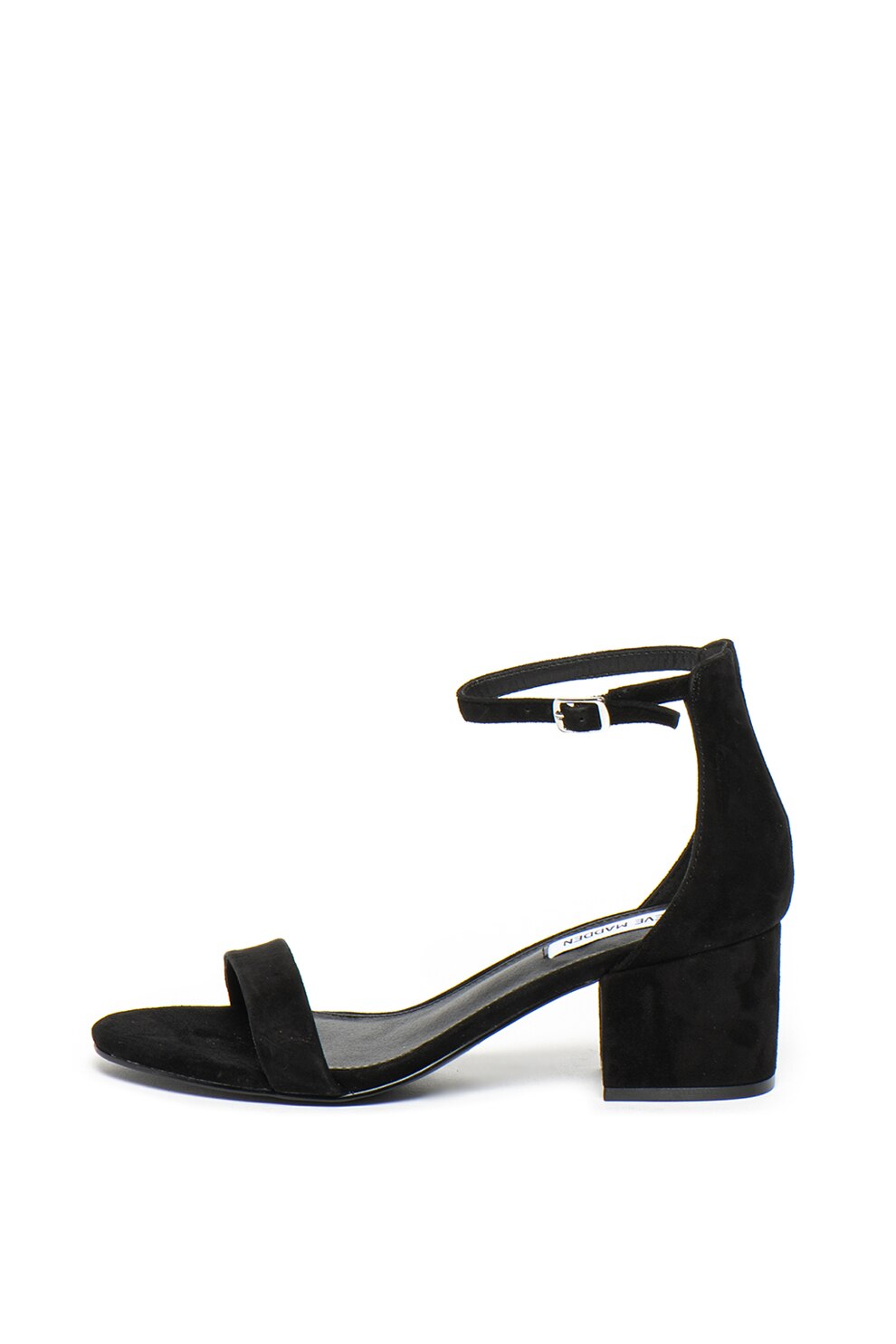 Steve Madden, Sandale de piele intoarsa, cu bareta pe glezna Irenee