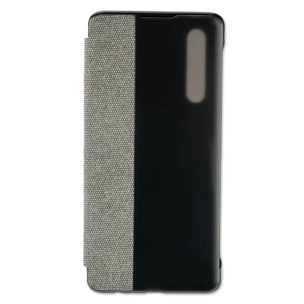 Husa textila 4smarts Smart Cover, pentru Huawei P30, gri inchis