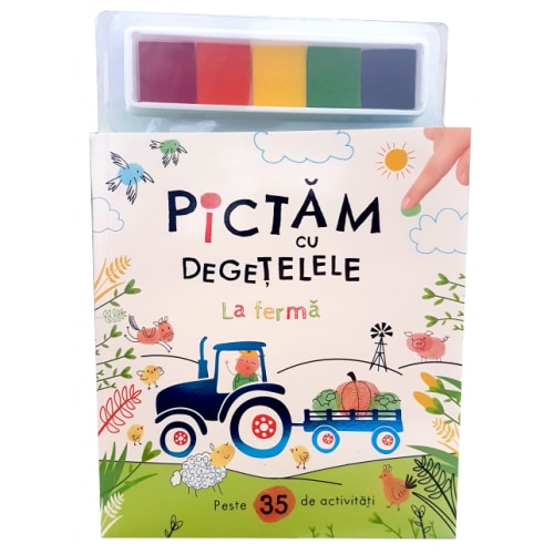 Pictam cu degetelele.La ferma