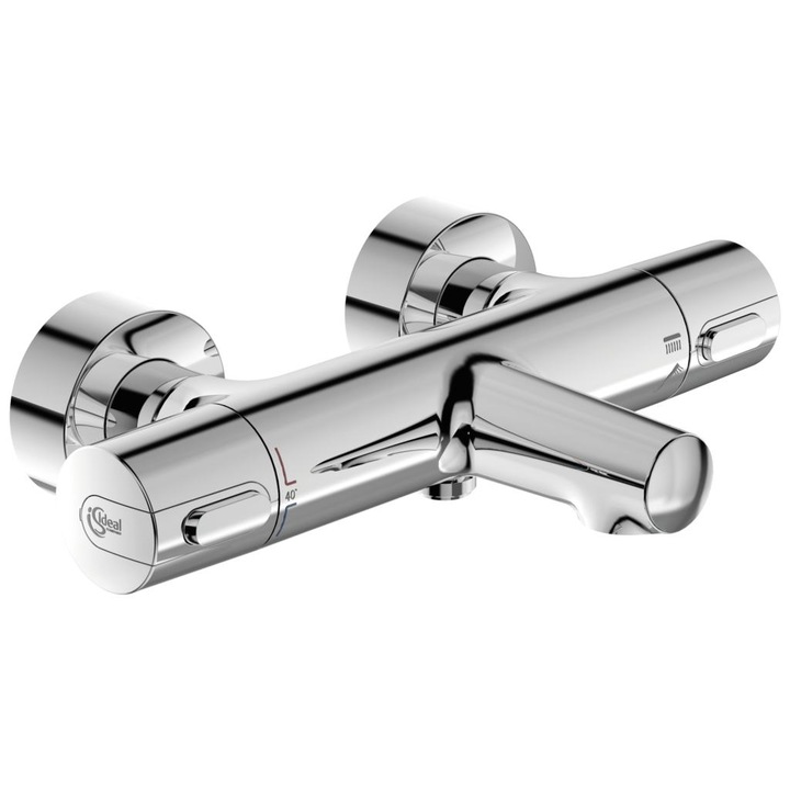 Baterie cada Ideal Standard Ceratherm 100, cu termostat, crom lucios