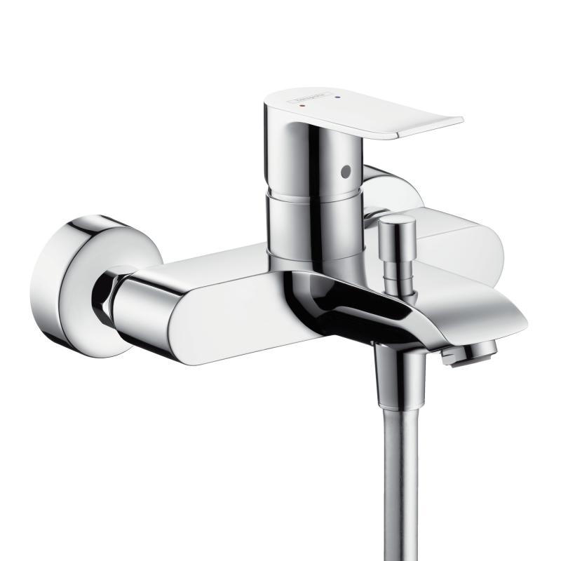 Baterie cada Hansgrohe Metris, crom lucios