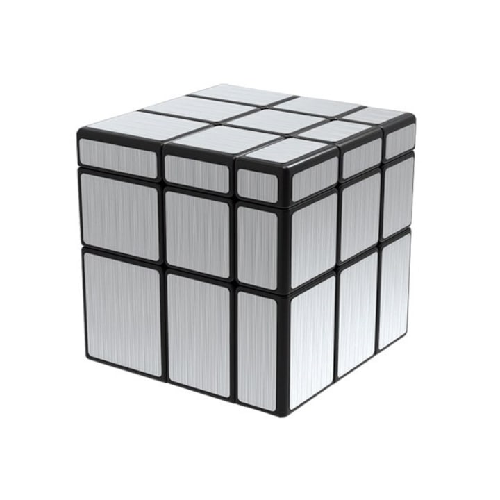 Cub Rubik 3x3x3 QiYi Mirror silver, 130CUB