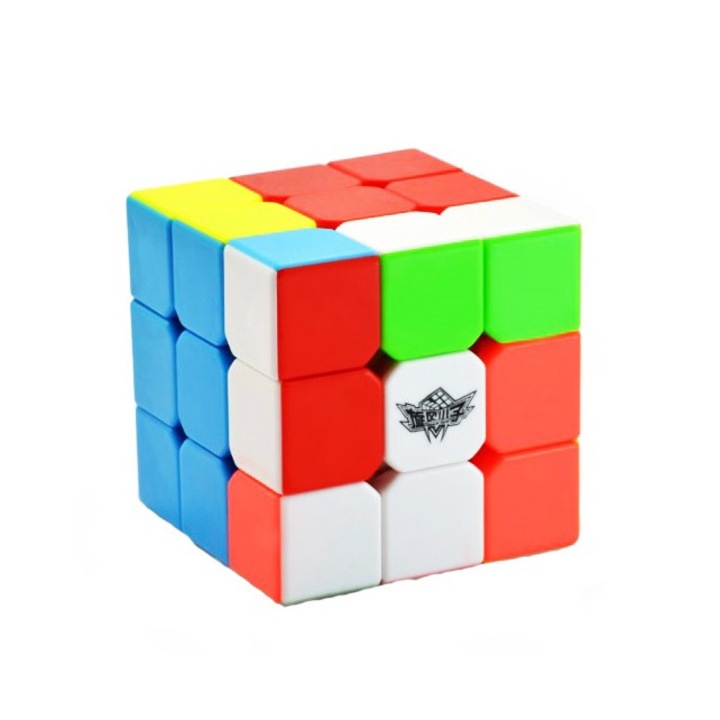Магически куб 3x3 Cyclone Boys Stickerless, Shaolin Popey gold 2019, 122CUB