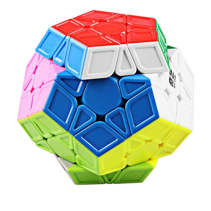 Магически куб 3x3x3 QiYi QiHeng-S Megaminx Stickerless, 160CUB