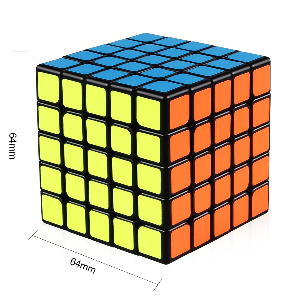 Cub Rubik 5x5x5 MoYu MF5S Black, 161CUB - eMAG.ro