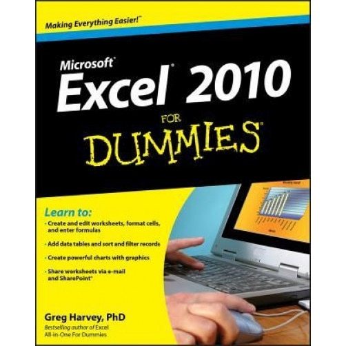 Excel 2010 for Dummies, Greg Harvey