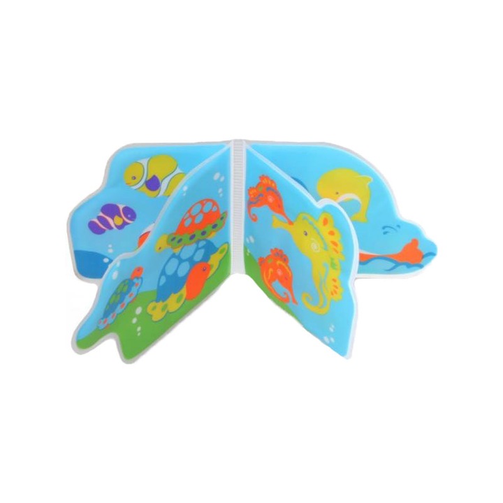 Oktató fürdőkönyv, BabyMix 230042, Multicolor