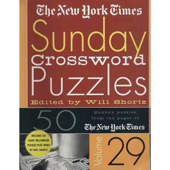 Nyt Sunday Xwords 29, New York Times Nyt Sunday Xwords 29, New York Times