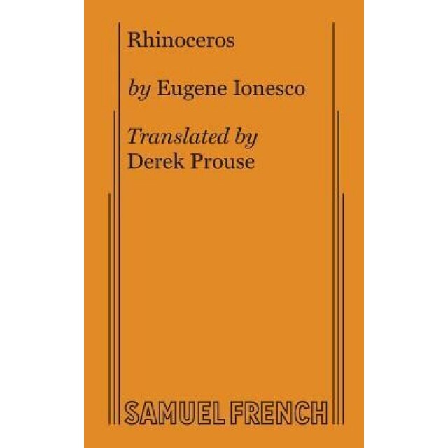 Rhinoceros, Eugene Ionesco (Author)