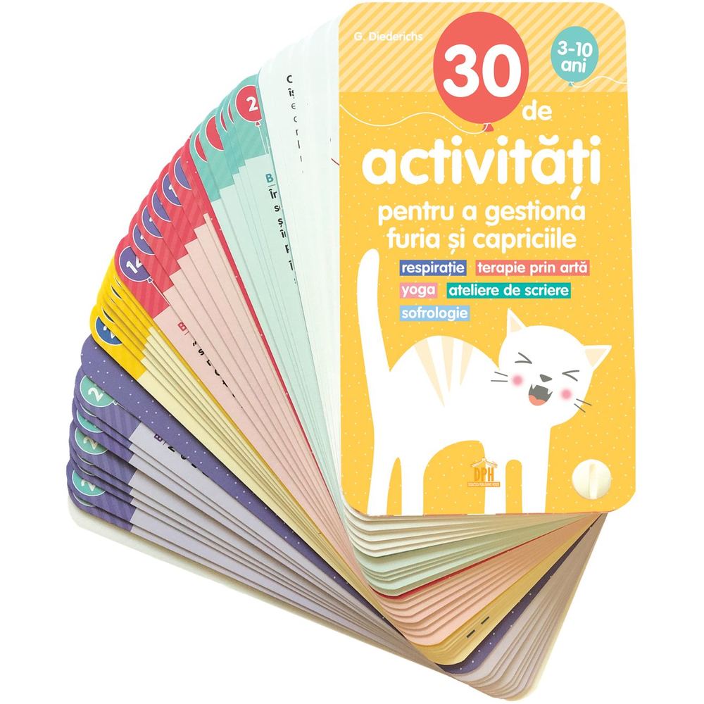 30 de activitati pentru a gestiona furia si capriciile (3-10 ani) - Gilles Diederichs