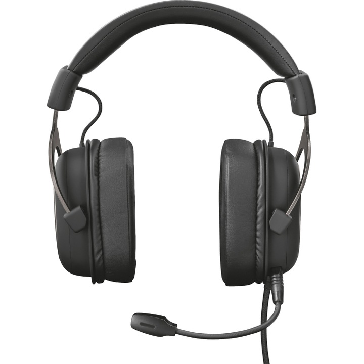 Слушалки Gaming Trust GXT 414 Zamak Premium, Черни