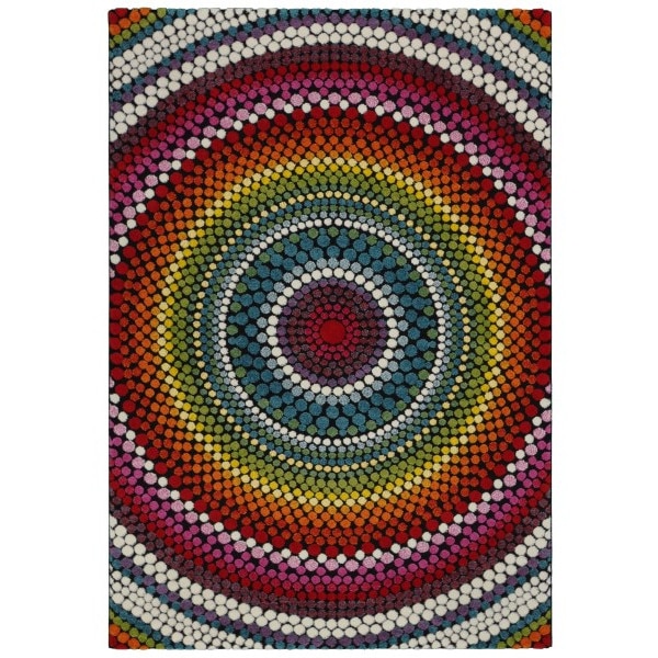 Covor MERINOS, Diamond Relief 22844 110 Multi , 120 x 170 cm , densitate covor 2.9 KG/m², grosime covor 13 mm, Numar noduri pe m² 290000