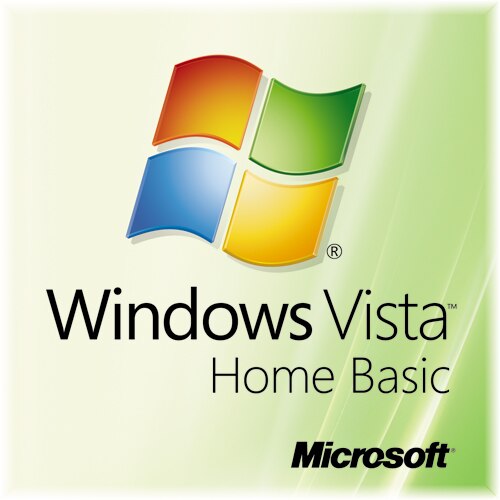 Microsoft Windows Vista Home Basic SP1 64-bit English DVD OEM