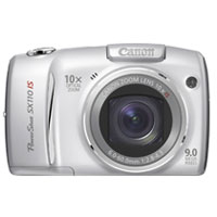 Aparat foto digital Canon PowerShot SX 110, 9MP, argintiu - eMAG.ro