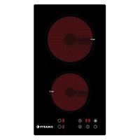plita vitroceramica domino pyramis 29hl310 2 zone de gatit 9 trepte de putere touch control timer negru imagen 20_0_
0