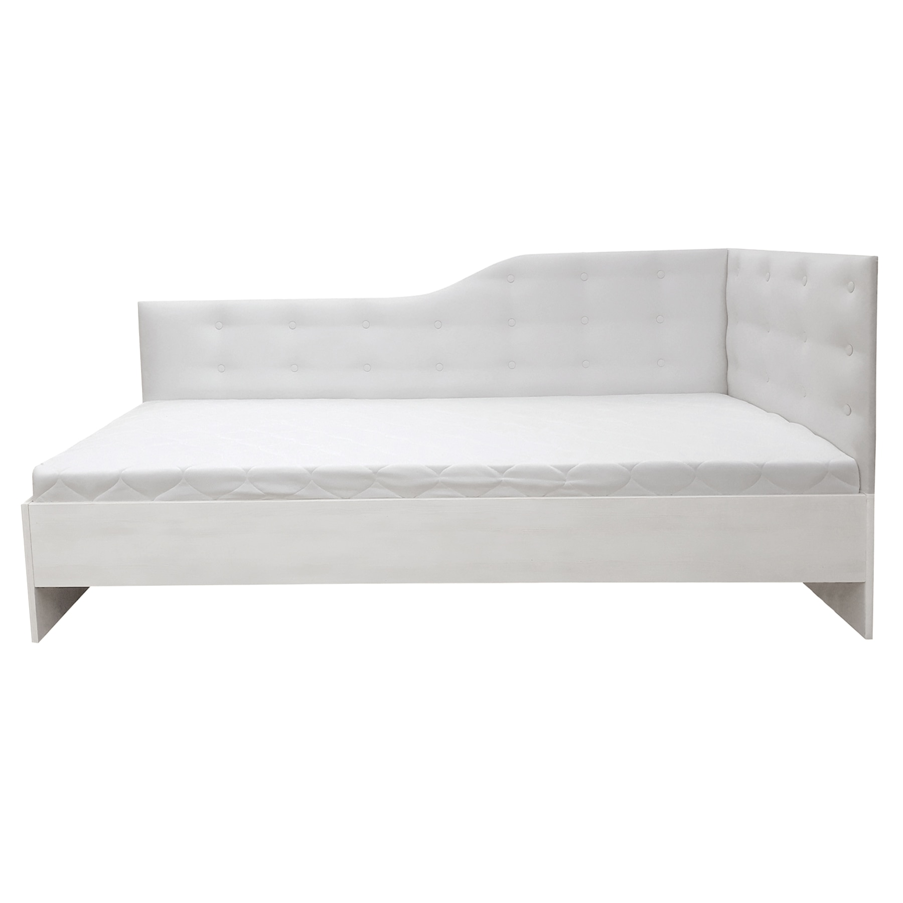 Pat Tapitat de Colt Genarom TOM 160 DR Fara Leat, Soft 17 / Sosna Norweska, 204 x 164,5 x 87 cm