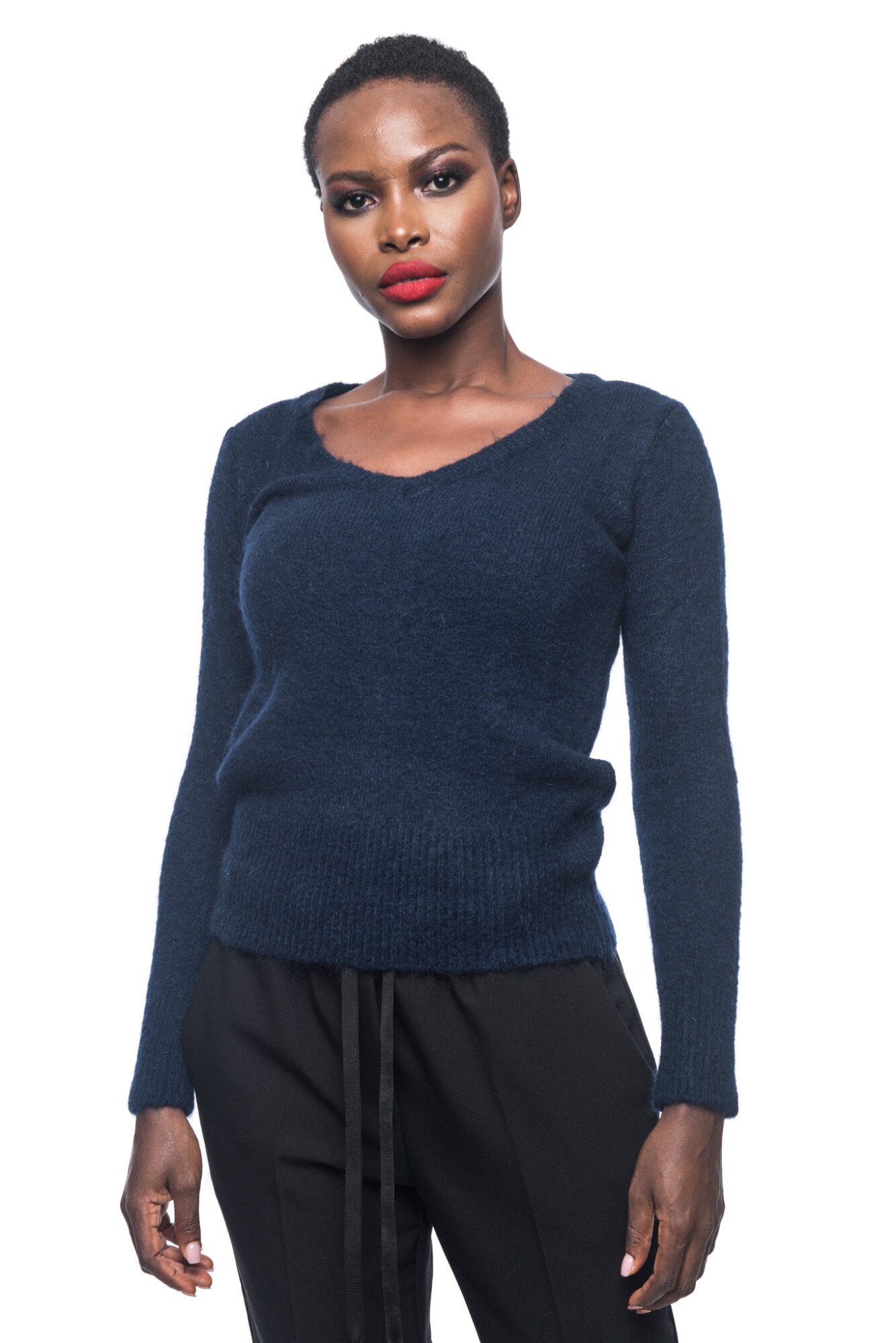 Bluza de dama, CuANNA Helmi, Bleu, One Size