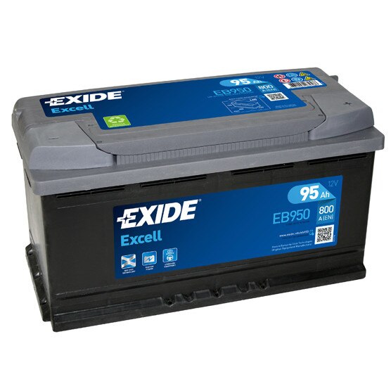 Baterie Auto Exide Tensiune: 12 V, Capacitate baterie 95 Ah