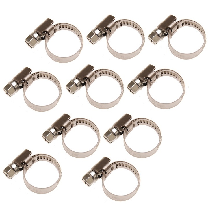 BGS Technic acél bilincs készlet, 10 db, 8-12 mm