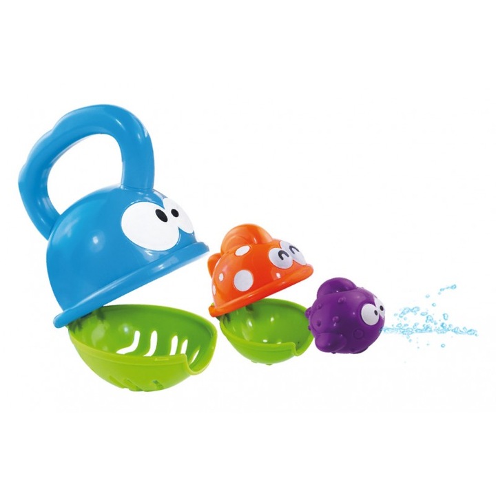Set jucarii pentru baie BabyMix 0688A, Multicolor