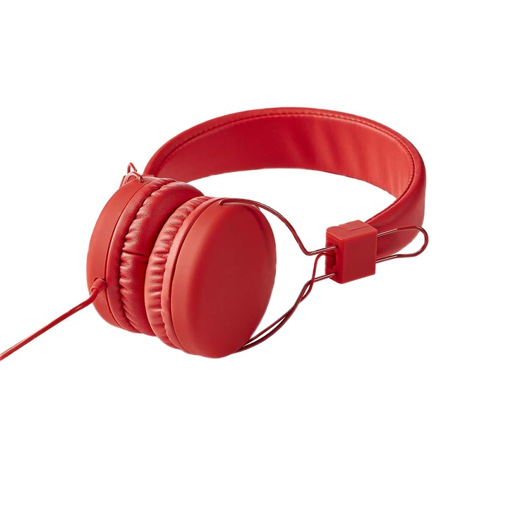 Casti multimedia 1.2m rosu, NEDIS