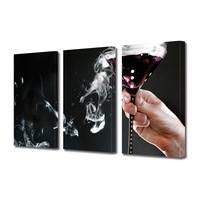 tablou canvas premium art factory truecolor colectia bar pahar cu aburi tinut in mana decoratiuni moderne pentru casa 3 x 30 x 45 cm imagen 35_0_
0