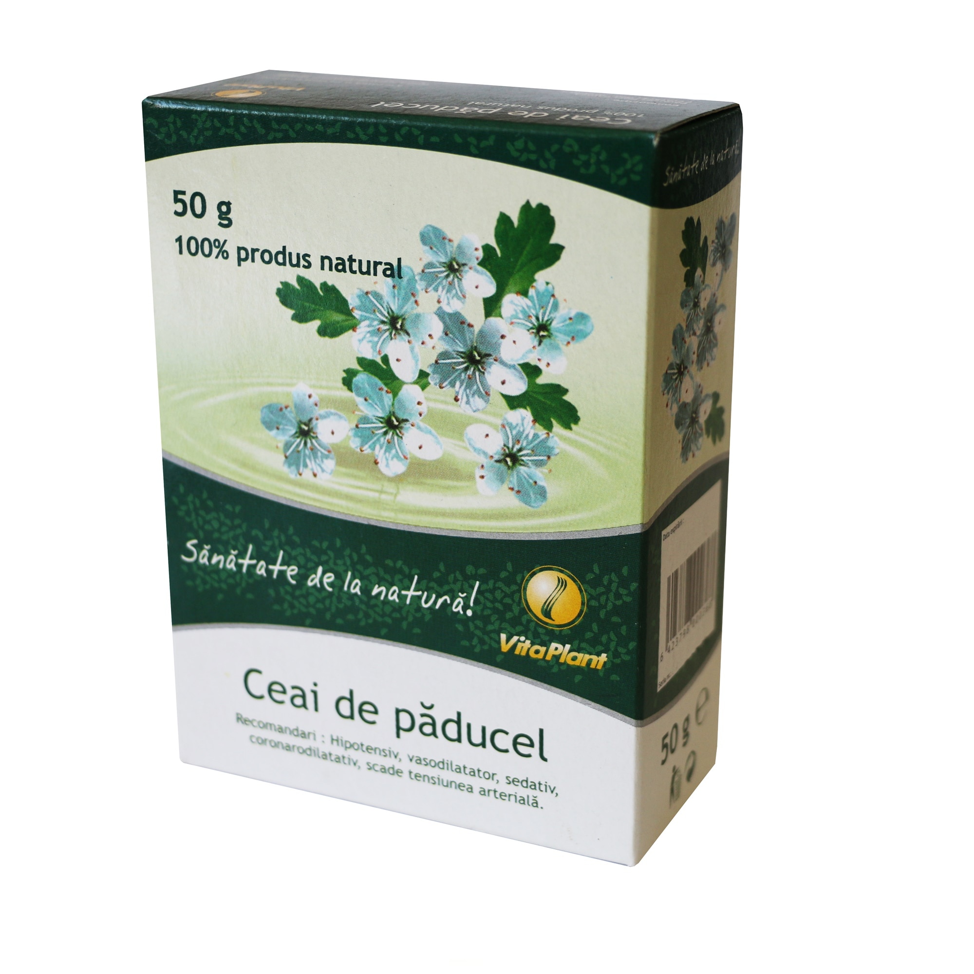 Ceai de paducel - VitaPlant, 50 gr, 100% natural