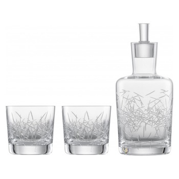 Set decantor si 2 pahare whisky  Set decantor si 2 pahare whisky