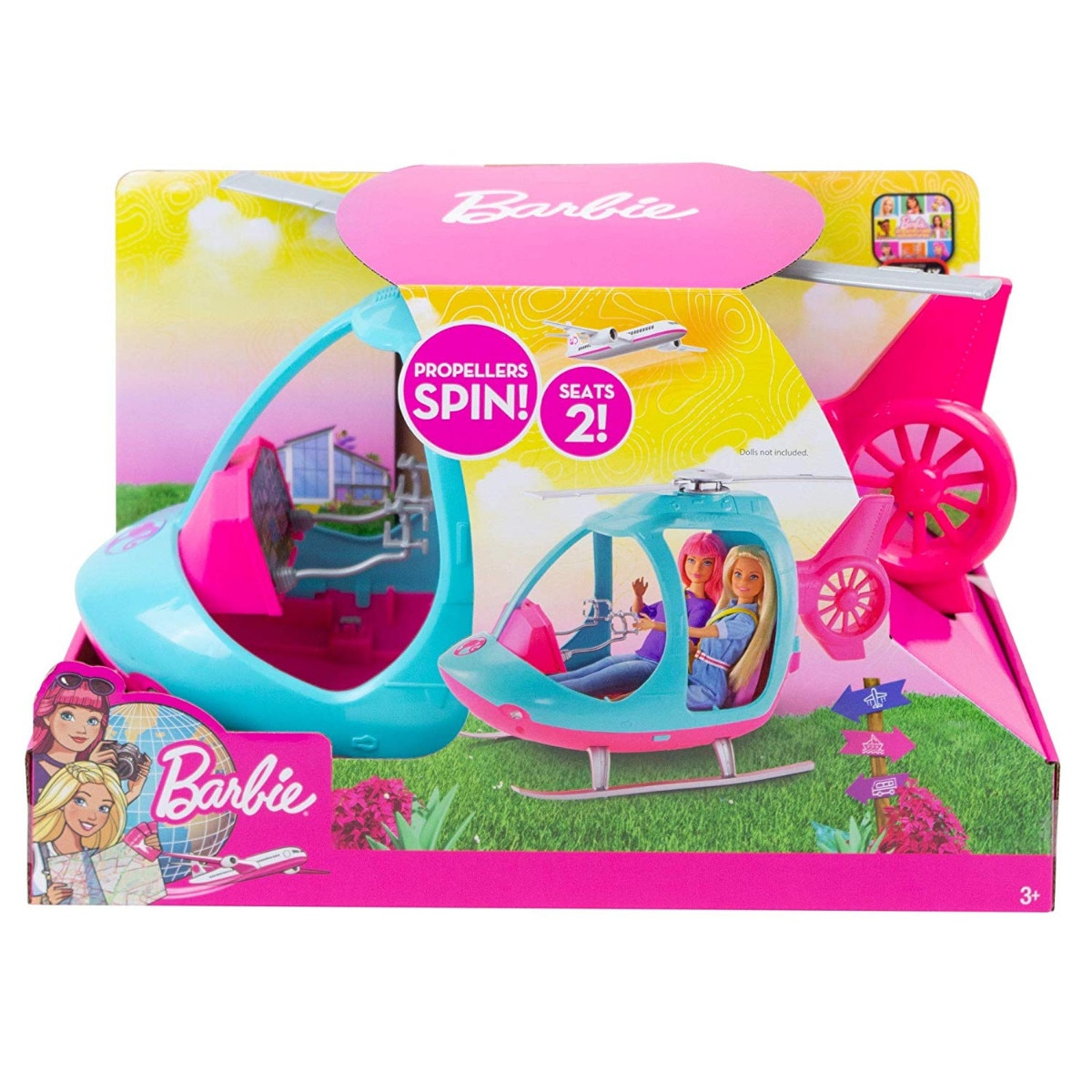 Set de joaca Barbie® Dreamhouse - Elicopter