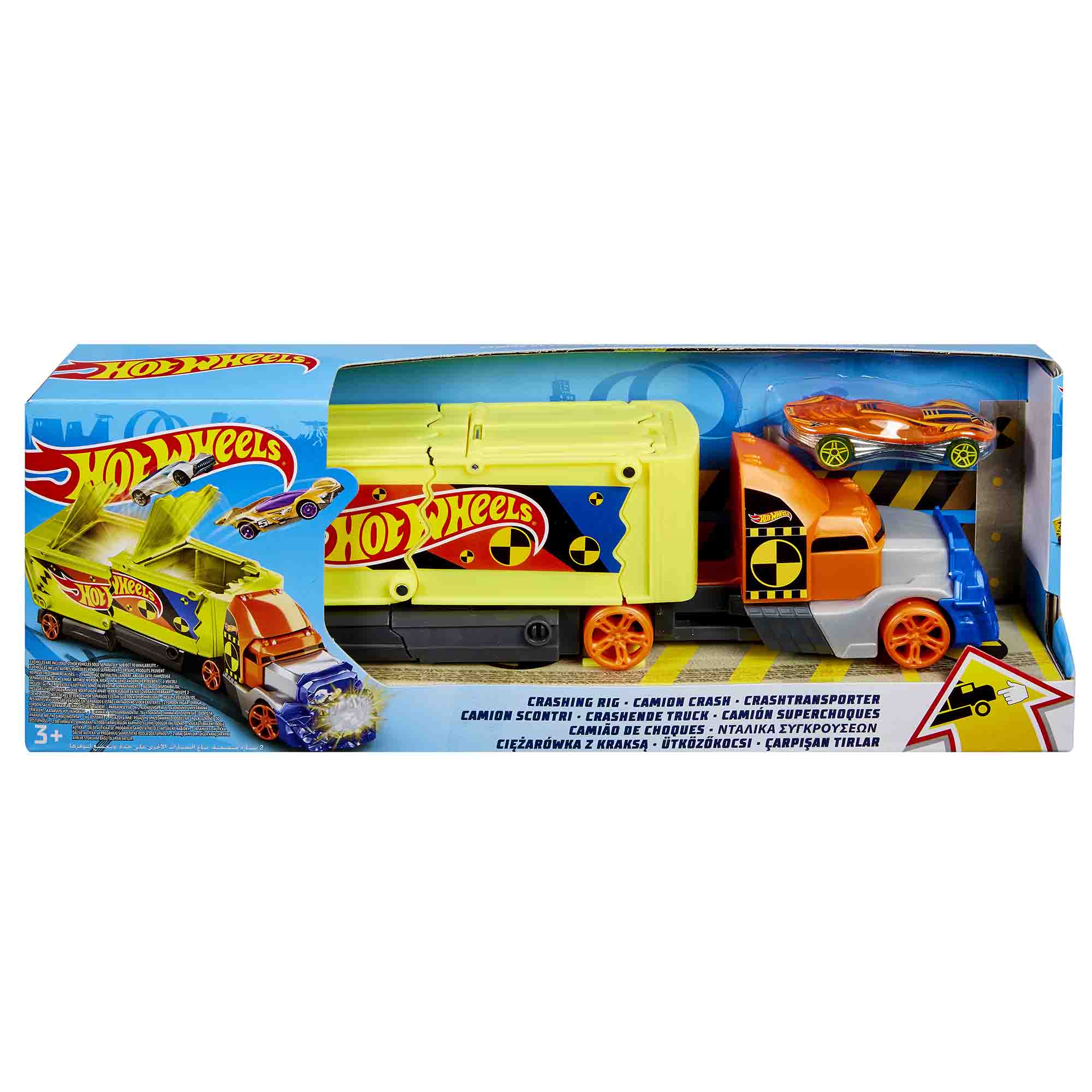 Set de joaca Hot Wheels - Crashing Rig