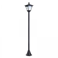 lumina pentru exterior homcom cu panouri solare negru120 cm imagen 34_0_
0
