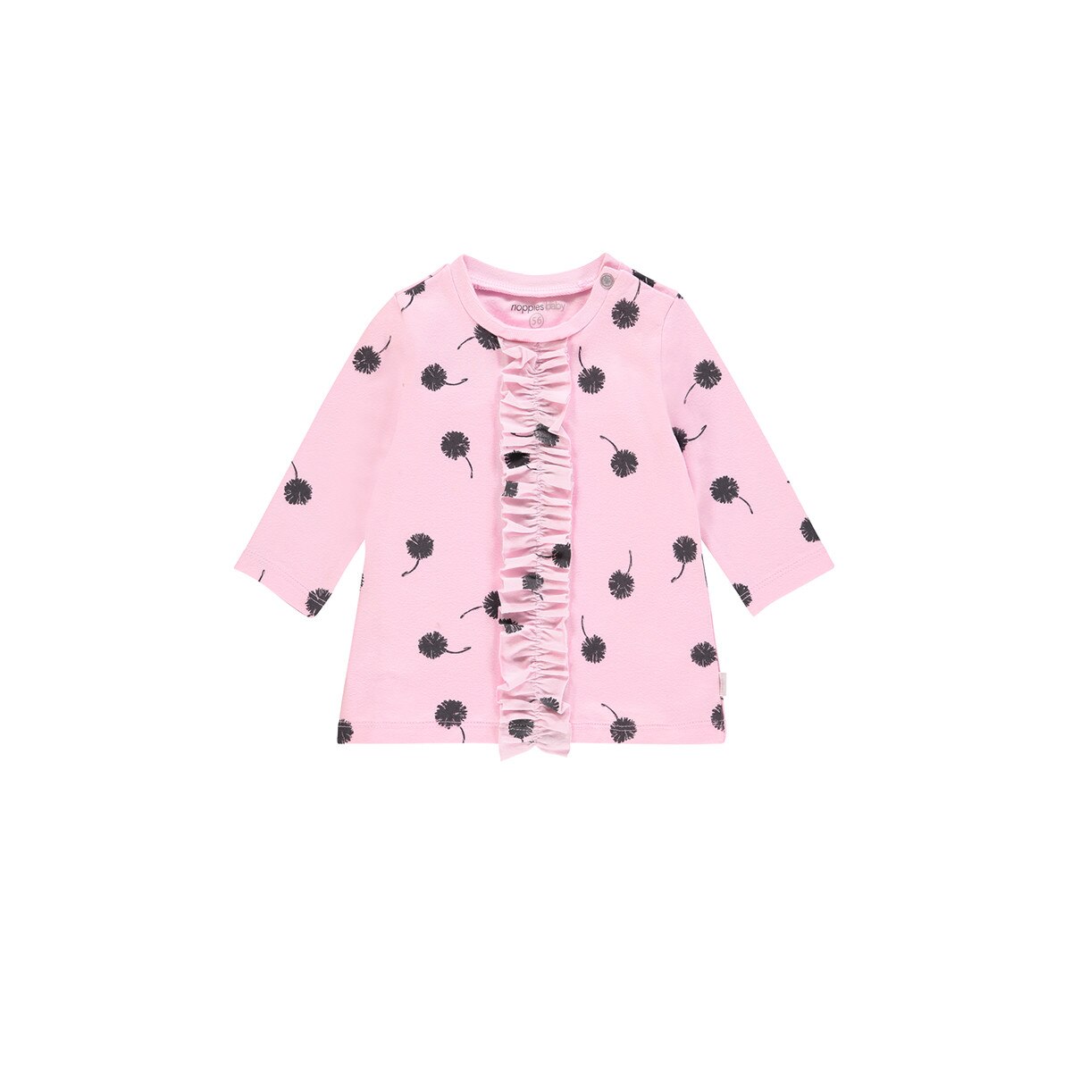 Rochie fete, Noppies, cu volanase, Paris, roz