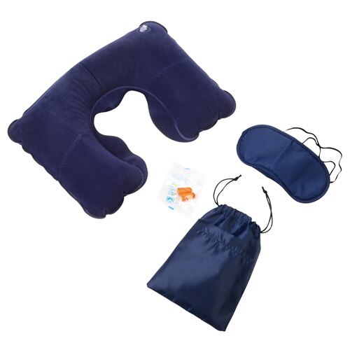 Set calatorie Weser Travel Assistant, albastru, 4 piese, 19 x 14,5 cm