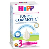 Lapte praf Hipp 3 Combiotic Junior 1+, pentru copii in crestere, 500g, de la 1 an