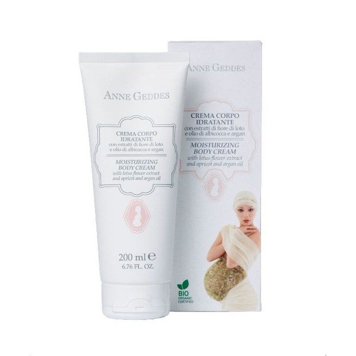 Crema hidratanta pentru corp, Anne Geddes, 200ml
