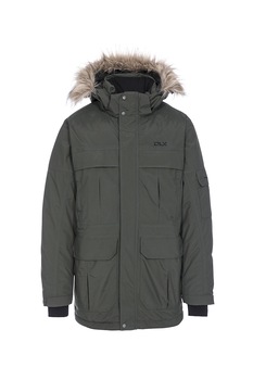 Trespass, Geaca impermeabila cu umplutura de puf Highland, Verde forest Trespass, Geaca impermeabila cu umplutura de puf Highland, Verde forest