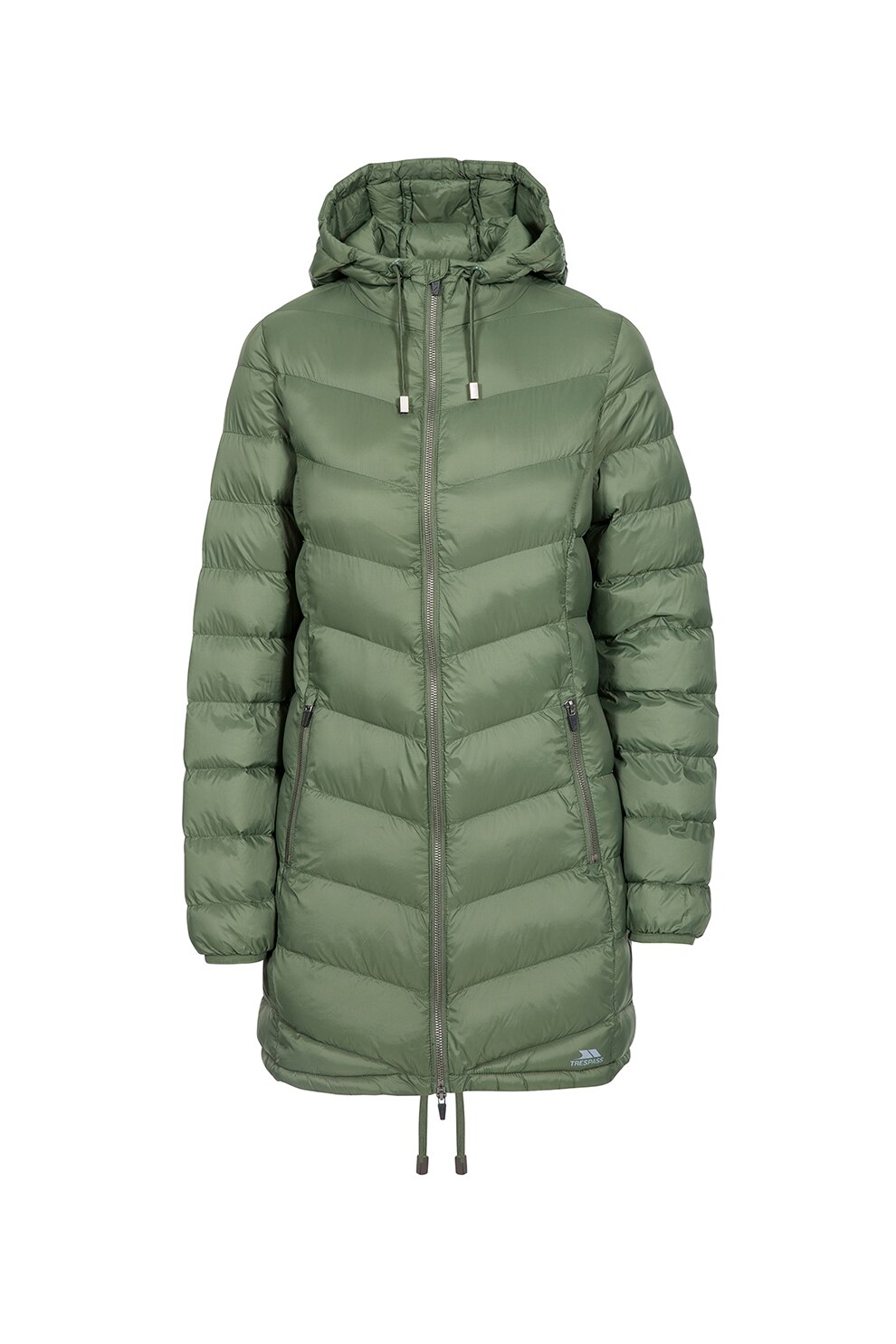 Trespass, Geaca cu vatelina si aspect matlasat Rianna, Verde sparanghel, 2XS