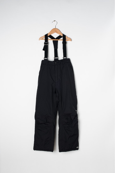 Trespass, Зимен панталон Contamines с отделящи се презрамки, Черен, 98-104 CM