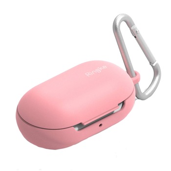 Husa Ringke pentru casti Samsung Galaxy Buds, Pink Husa Ringke pentru casti Samsung Galaxy Buds, Pink