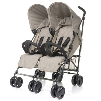 Carucior 4Baby Gemeni Twins, Bej Carucior 4Baby Gemeni Twins, Bej