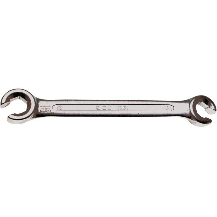 BGS Technic gyűrűs kulcs a féktömlők csatlakoztatásához, 12x13mm