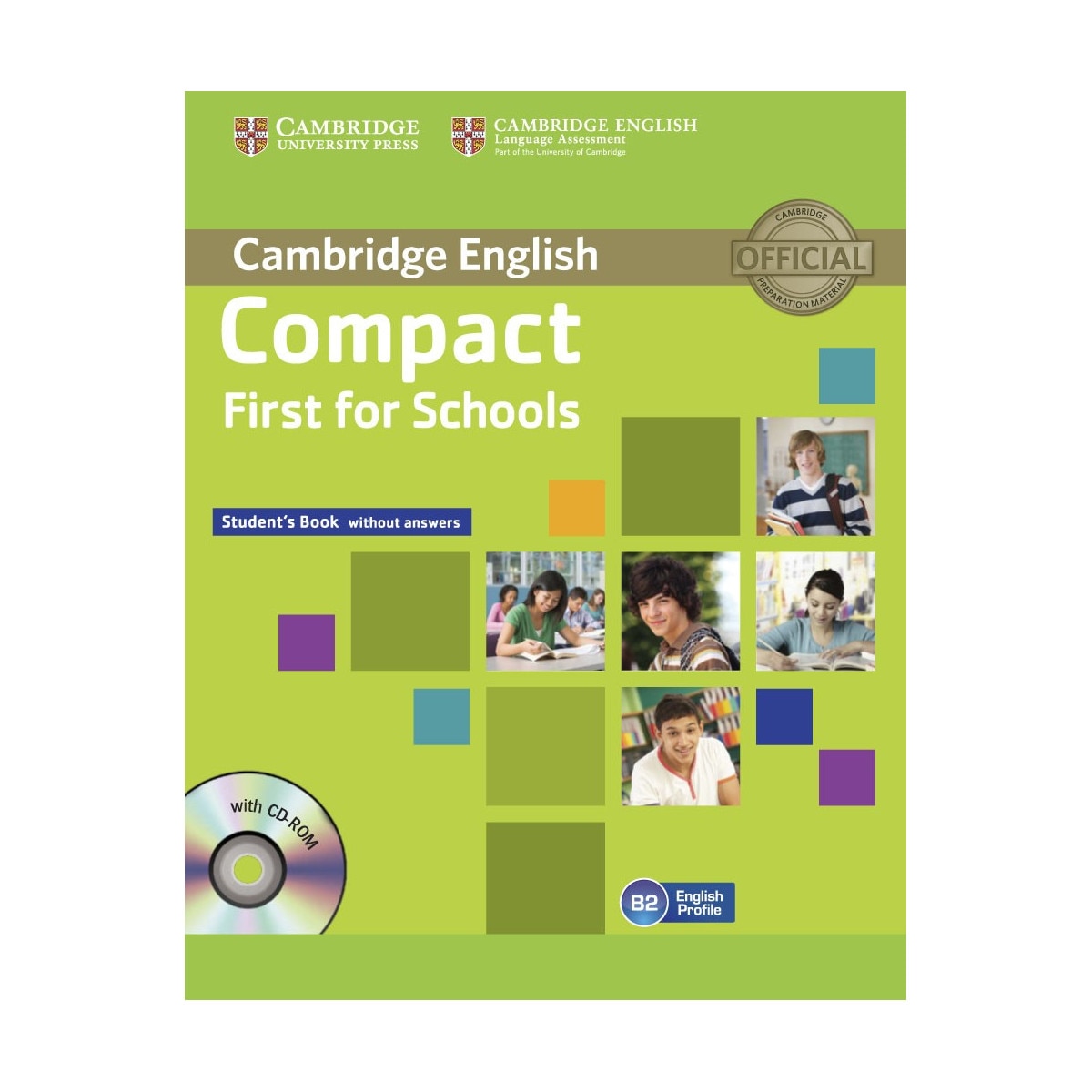 Compact First for Schools Student's Pack (Student's Book without Answers with CD-ROM, Workbook without Answers with Audio), Norman Whitby