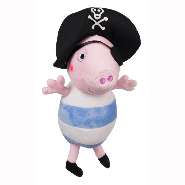 Peppa Malac plüssfigura, Zsoli a kalóz, 25 cm